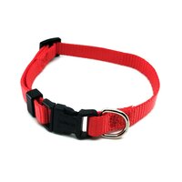 Nobleza obojok nastaviteľný jednofarebný 1 x 20-30 cm červený